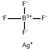 Silver tetrafluoroborate  Struktur