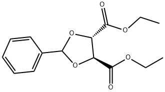 (2S,3S)-(+)-DIETHYL 2,3-O-BENZYLIDENETARTRATE Struktur