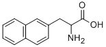 DL-3-(2-ナフチル)アラニン 化学構造式