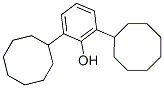 2,6-dicyclooctylphenol Struktur