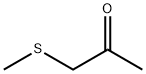 1-(メチルチオ)-2-プロパノン 化学構造式