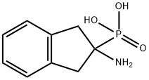 2-氨基茚满-2-膦酸,141120-17-4,结构式