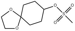 1,4-DIOXASPIRO[4.5]DECAN-8-YL METHANESULFONATE Structure