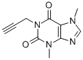 3,7-DIMETHYL-1-PROPARGYLXANTHINE Structure