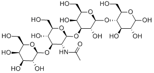 乳糖-N-四糖, 14116-68-8, 结构式
