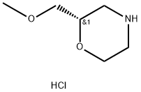 (S)-2-(Methoxymethyl)morpholine HCl Struktur