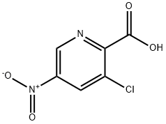 3-chloro-5-nitropicolinic acid Structure