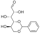 4,6-O-ベンジリデン-D-グルカール 化学構造式