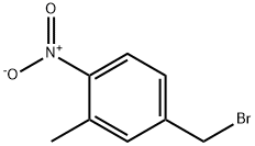 3-甲基-4-硝基溴苄, 141281-38-1, 结构式