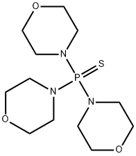 トリモルホリノホスフィンスルフィド 化学構造式