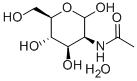 N-ACETYL-D-MANNOSAMINE MONOHYDRATE, 14131-64-7, 结构式