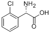 (S)-2-氯苯甘氨酸, 141315-50-6, 结构式