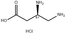 (R)-3,4-二氨基丁酸二盐酸盐, 141318-79-8, 结构式