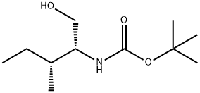N-T-BOC-D-ISOLEUCINOL Struktur