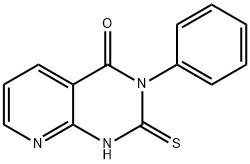 2-MERCAPTO-3-PHENYLPYRIDO[2,3-D]PYRIMIDIN-4(3H)-ONE Structure