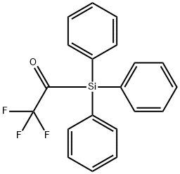 2,2,2-TRIFLUORO-1-TRIPHENYLSILANYL-ETHANONE Structure