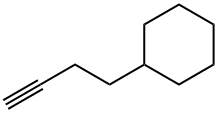 环己基-3-丁炔, 141345-08-6, 结构式