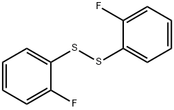 ビス(2-フルオロフェニル)ジスルフィド 化学構造式