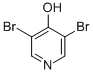 3,5-DIBROMO-4-PYRIDINOL 化学構造式