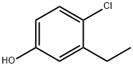 4-Chloro-3-ethylphenol Struktur