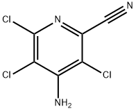 4-氨基-3,5,6-三氯皮考啉腈,14143-60-3,结构式