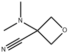 3-(二甲氨基)氧杂环丁烷-3-腈 结构式