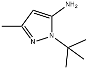 1-(TERT-BUTYL)-3-METHYL-1H-PYRAZOL-5-YLAMINE Structure