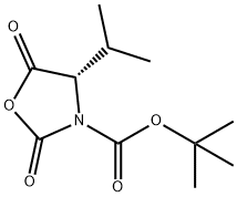 BOC-L-缬氨酸-NCA 结构式
