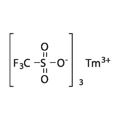 Thulium(III) Trifluoromethanesulfonate Struktur