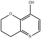 3,4-二氢-2H-吡喃并[3,2-B]吡啶-8-醇 结构式