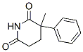 3-メチル-3-フェニル-2,6-ピペリジンジオン 化学構造式