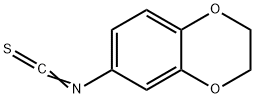 2,3-DIHYDRO-1,4-BENZODIOXIN-6-YL ISOTHIOCYANATE Struktur