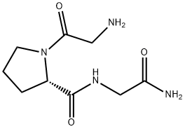 H-GLY-PRO-GLY-NH2 HCL Structure