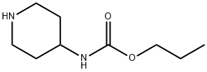 Carbamic  acid,  4-piperidinyl-,  propyl  ester  (9CI) Struktur