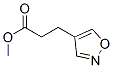 4-Isoxazolepropanoicacid,methylester(9CI) Struktur