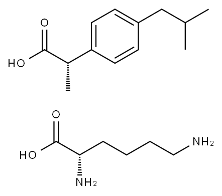 (2S)-2-[4-(2-methylpropyl)phenyl]propanoic acid|右旋布洛芬赖氨酸盐