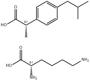 (2S)-2-[4-(2-methylpropyl)phenyl]propanoic acid|右旋布洛芬赖氨酸盐