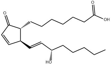 プロスタグランジンA1 化学構造式
