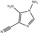 1,5-二氨基-4-氰基咪唑, 141563-06-6, 结构式