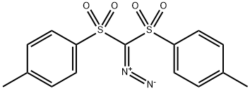 ビス(P-トルエンスルホニル)ジアゾメタン 化学構造式