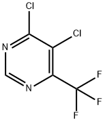 4,5-DICHLORO-6-TRIFLUOROMETHYLPYRIMIDINE Structure
