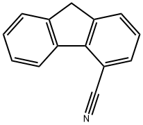 4-CYANOFLUORENE Structure