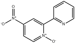 4-ニトロ-2,2'-ビピリジンN-オキシド 化学構造式