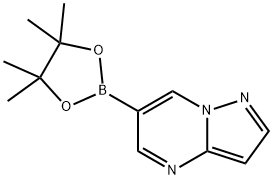 Pyrazolo[1,5-a]pyrimidine-6-boronic acid pinacol eter Structure