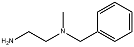 N-ベンジル-N-メチルエタン-1,2-ジアミン 化学構造式