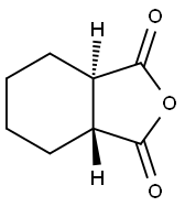 (+/-)-反-1,2-环己二羧酸酐 结构式