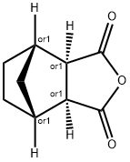 顺式-2,3-降冰片烷二羧酸酐 结构式