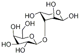 3-O-β-D-Galactopyranosyl-β-L-arabinopyranose Struktur