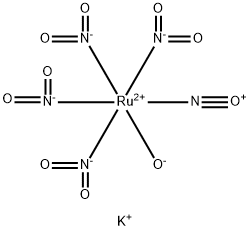 羟基四硝基亚硝酰基钌酸钾,14167-09-0,结构式