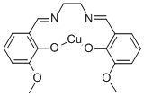 二水杨醛缩乙二胺铜, 14167-15-8, 结构式